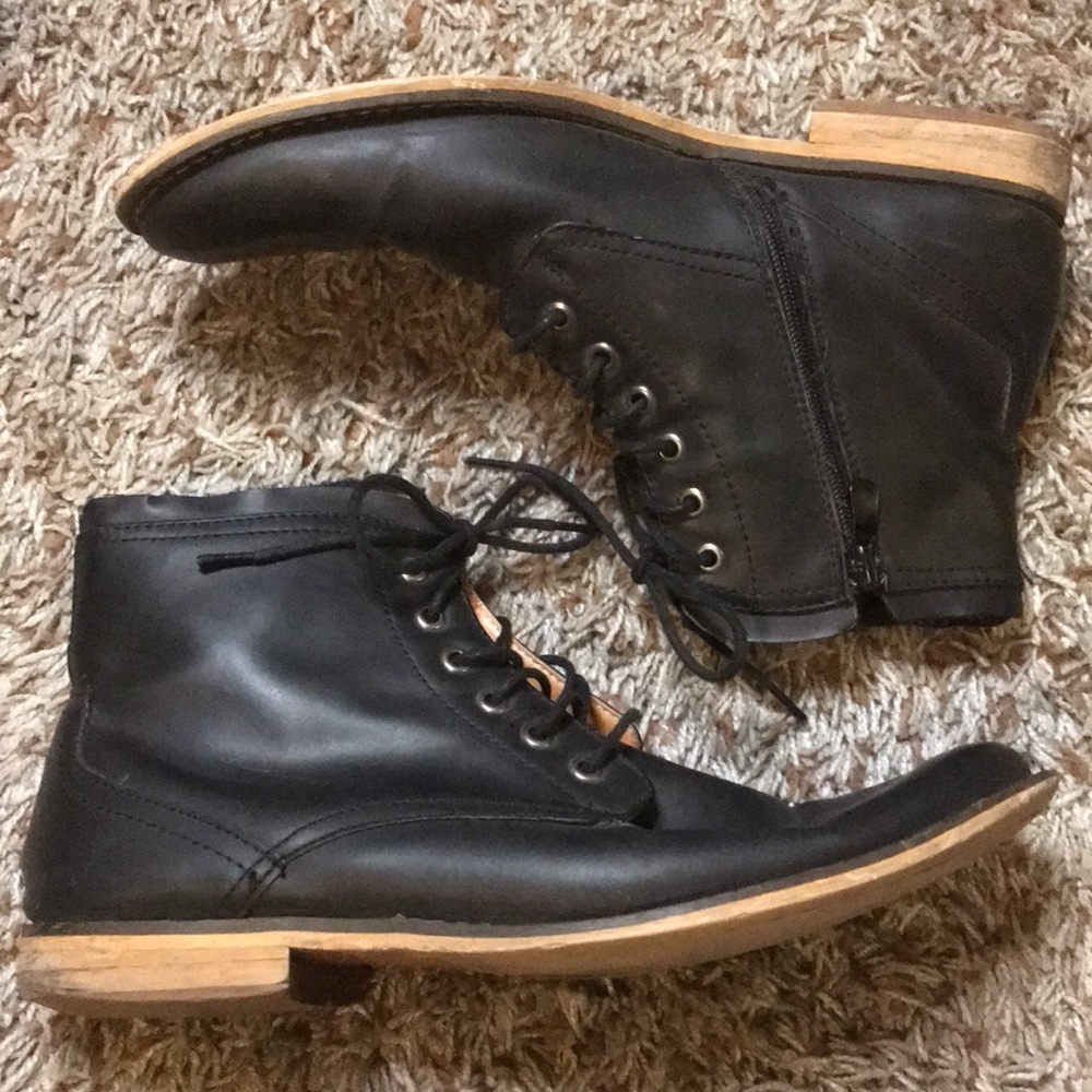 Bonafini Collection Combat Boots View 3